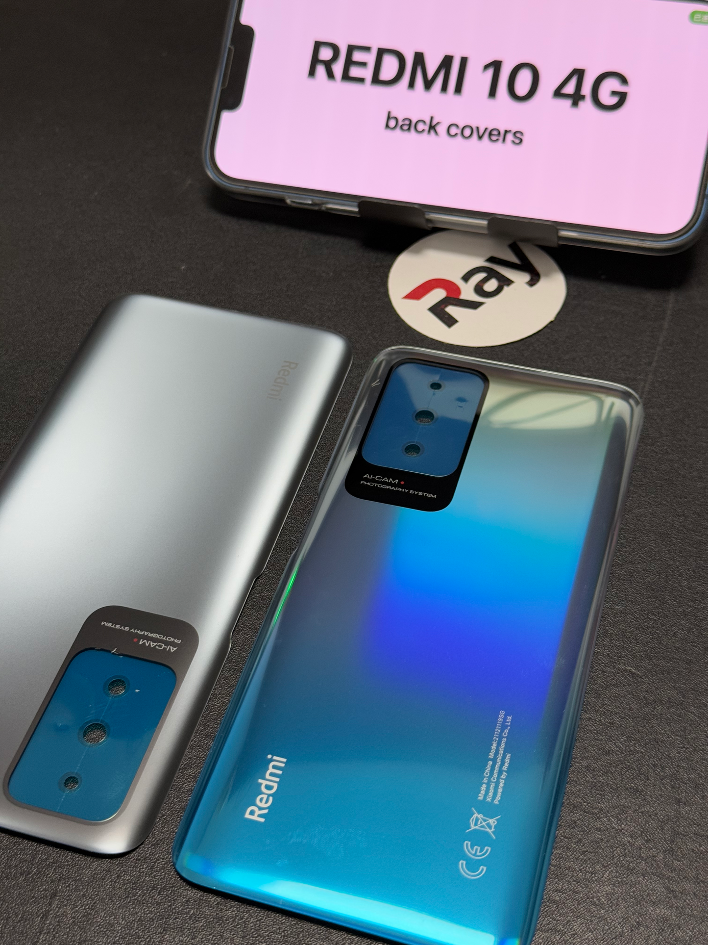 BACK COVER WITH CAMERA LENS REDMI 10 4G