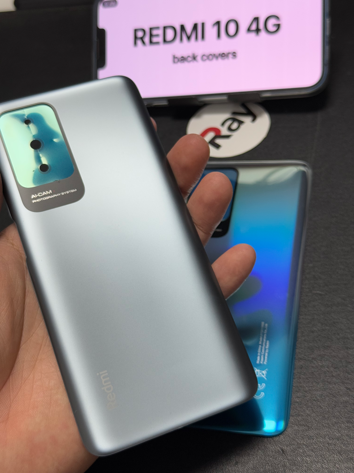 BACK COVER WITH CAMERA LENS REDMI 10 4G