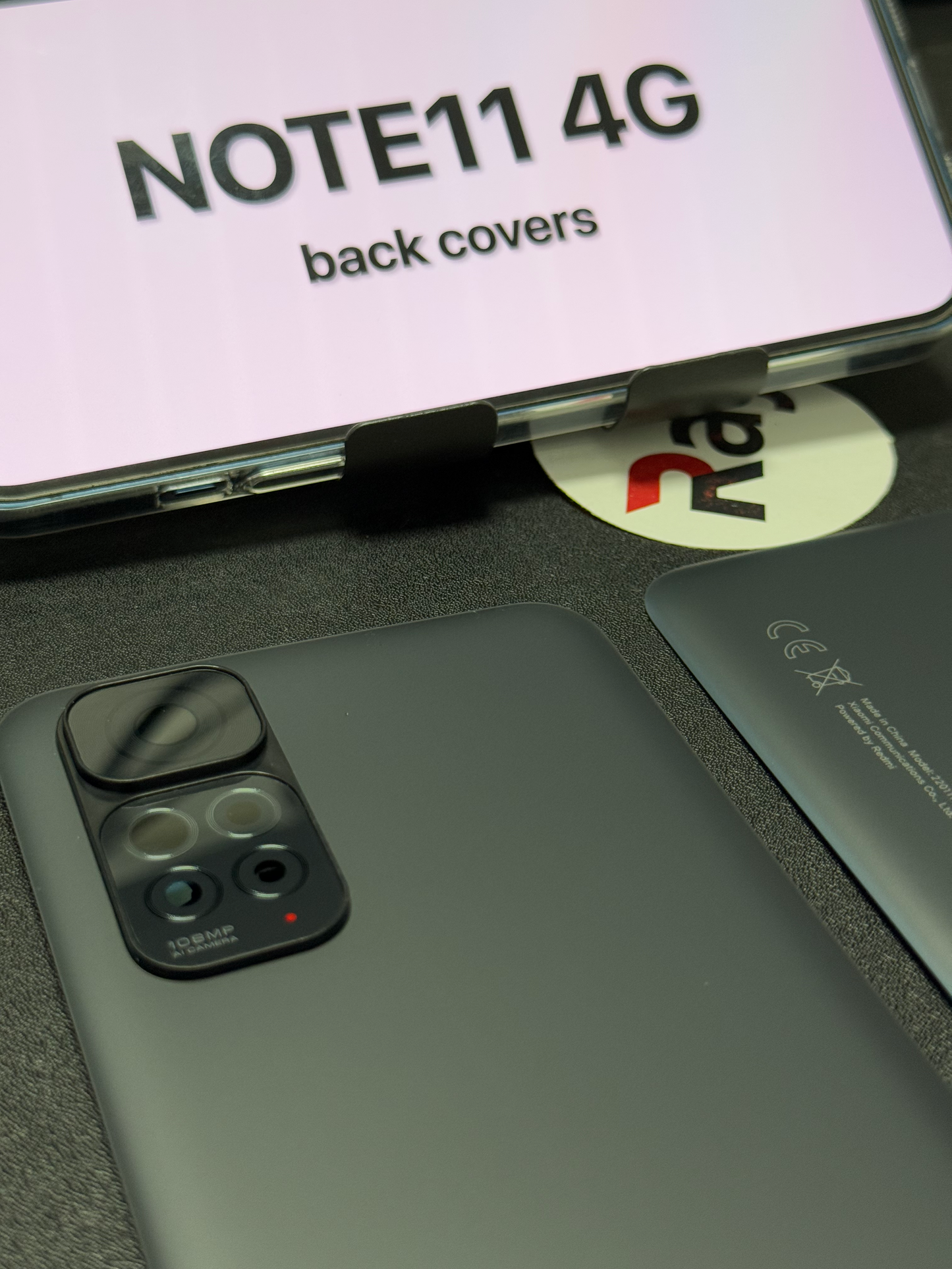 BACK COVER WITH CAMERA LENS REDMI NOTE 11 4G