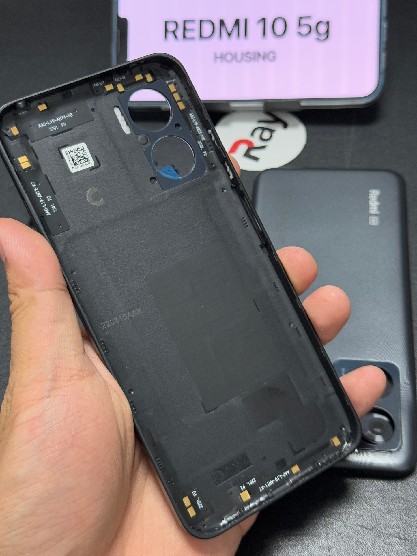 BACK COVER WITH CAMERA LENS MI 10 5G