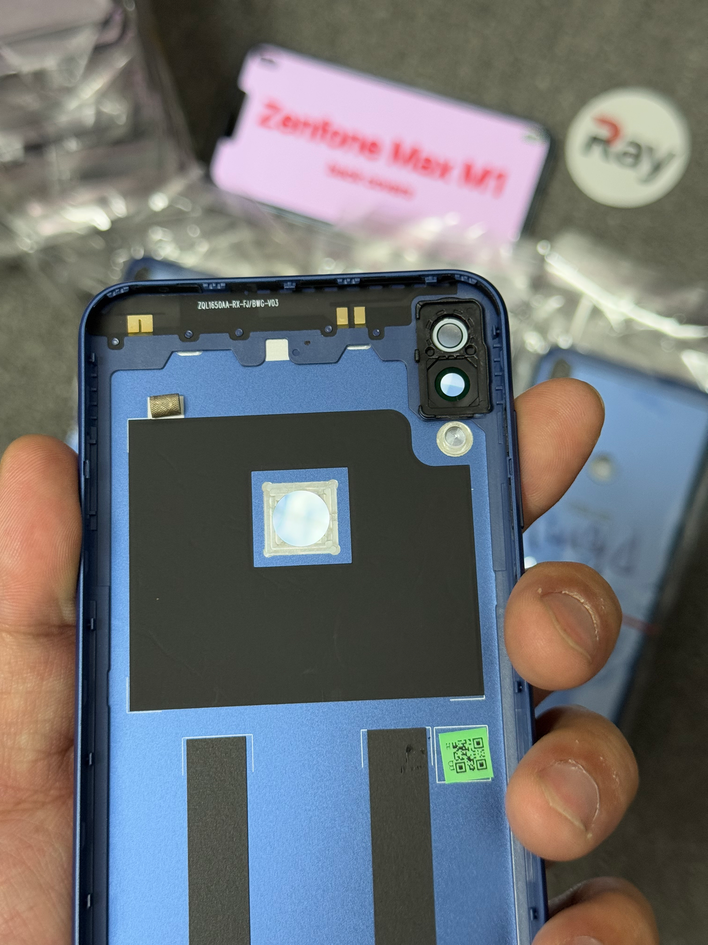 BACK COVER ASUS ZENFONE MAX M1 - Deepsea Black