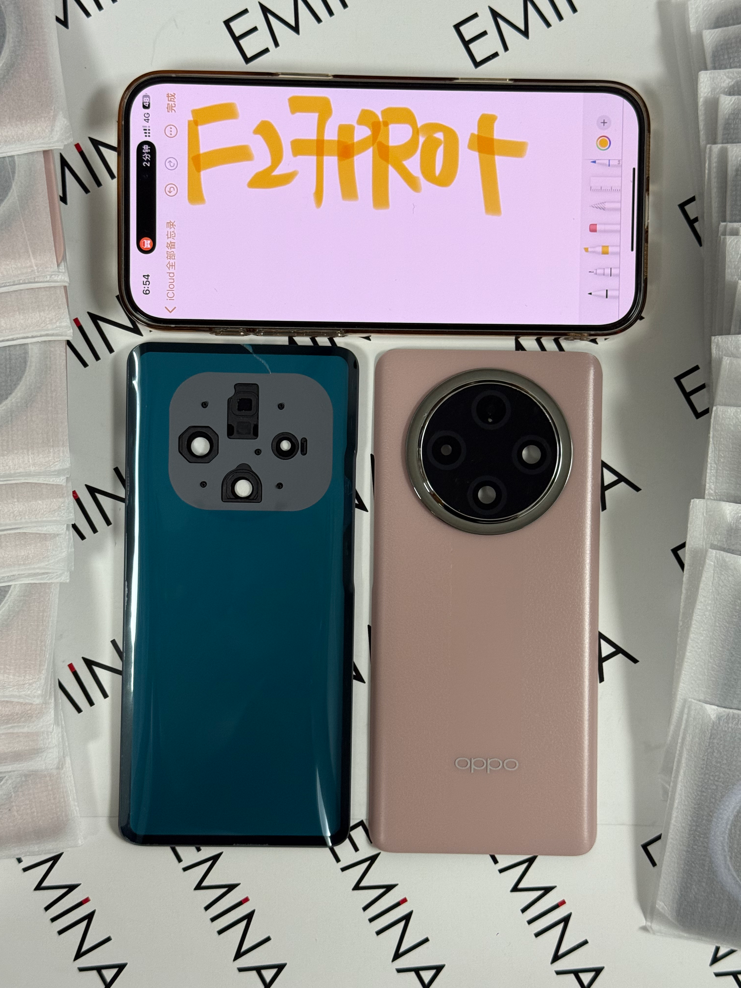 BACK COVER F27 PRO PLUS