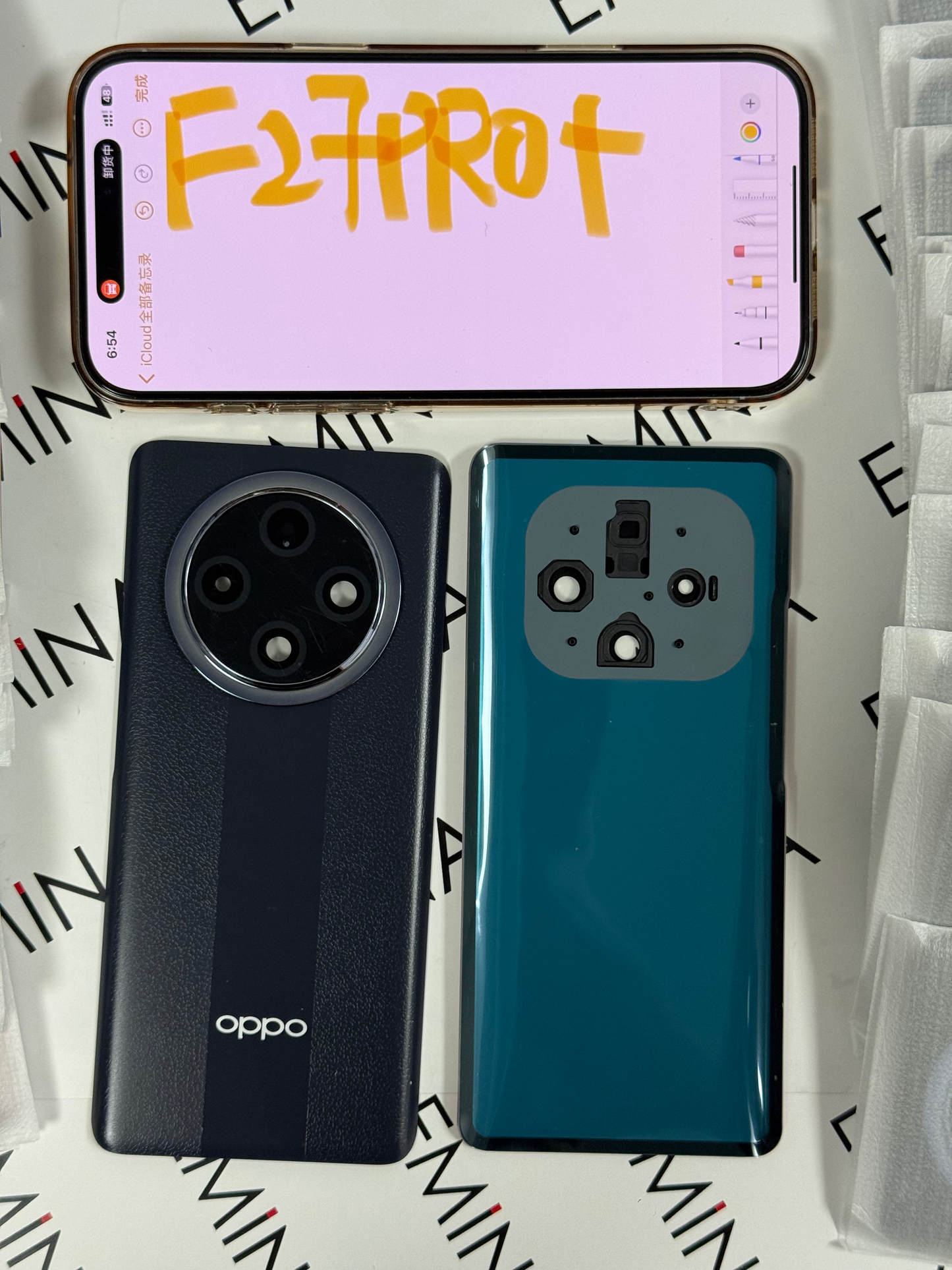 BACK COVER F27 PRO PLUS