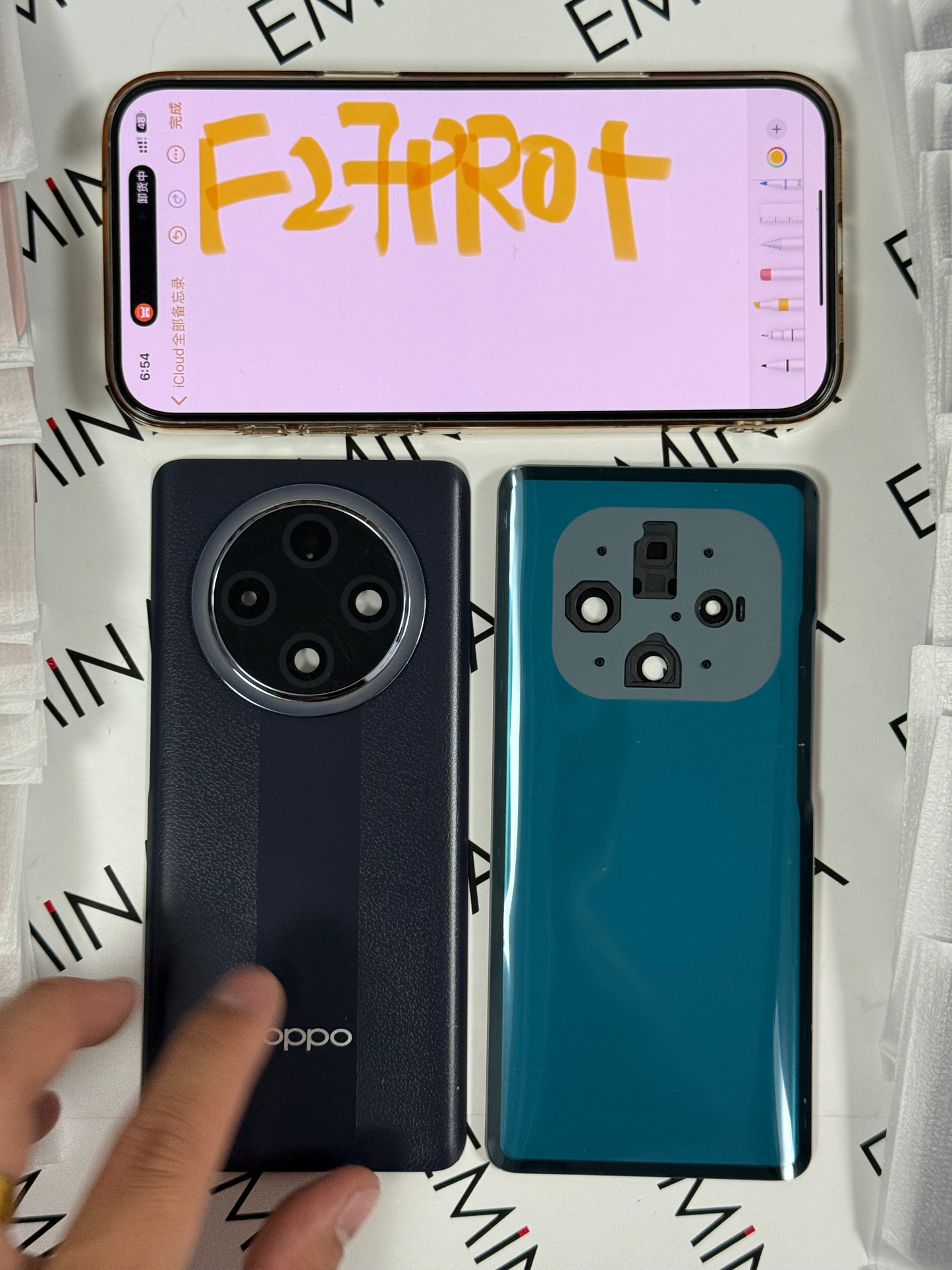 BACK COVER F27 PRO PLUS